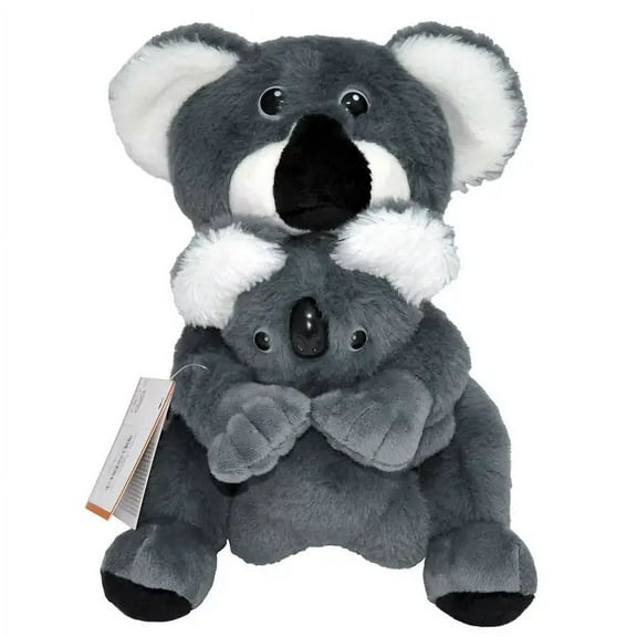 Tigres Gray Stuffed Animal Toy Koala with Baby, 1 Pack