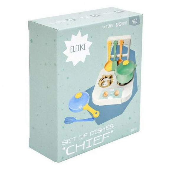 Tigres Set of Bio Plastic Dishes Chief