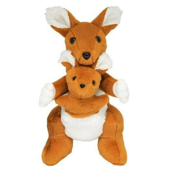 Tigres Toy Kangaroo with Baby, Stuffed Animal, 1 Pack