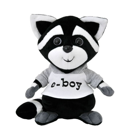 Tigres Toy Raccoon Rocky Multicolor Stuffed Animal, 1 Count