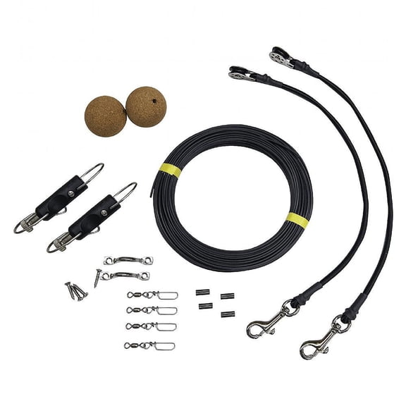 Tigress 88603-1 Elite Rigging Kit, Black Mono - 400 lbs