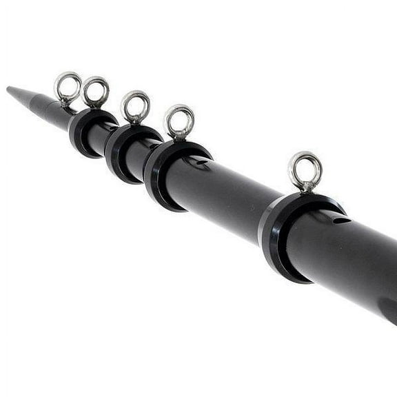 Tigress XD Telescoping Aluminum Outrigger Poles - 15 - 1-1/2" OD Black [88924-1]