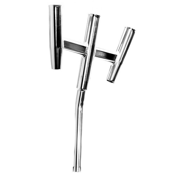Tigress Trident Triple Kite Holder Bent Butt Polished Rod Holders
