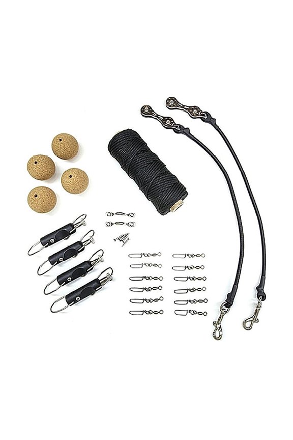 Tigress 18400598 Ultimate Rigging Kit - Black Nylon