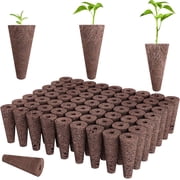 Tigvio 50 Piece Hydroponic Pods Kit,Grow Anything Kit for Indoor Garden Hydroponics Growing System with 50 Grow Sponges