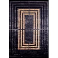 thumbnail image 1 of Tihoretsk Gold Modern Polyester Area Rugs for Living Room Washable Rugs Boho Moroccan Area Rug Soft Geometric Bohemian Distressed Indoor Rug for Bedroom Dining Room Office Foldable Nonslip Rug, 1 of 9