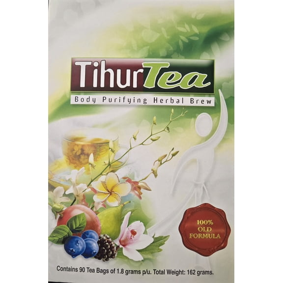 Tihur Tea Green Box 90 Tea Bags