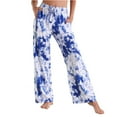 thumbnail image 1 of Tii.MM Women Comfy Casual Pajama Palazzo Pants Loose Lounge Wide Leg Pj Bottoms Pants Soft Sleepwear with Pockets, 1 of 5