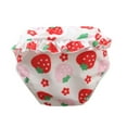 thumbnail image 1 of Tiijoy Baby Leak Proof Reusable Swim Shorts Girls Cute Swimwear Diaper, Sizes 2-3, 1 of 2
