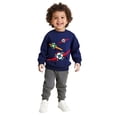 thumbnail image 1 of Tiijoy Big Boy's Graphic Sweatshirt Microfleece Casual Sports Pullover, Sizes 7-8, 1 of 6
