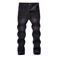 thumbnail image 1 of Tiijoy Big Boys' Fashion Jeggings Fit Jeans Spring Fall Streetwear Denim Pants, 1 of 8
