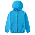 thumbnail image 1 of Tiijoy Big Boys Lightweight Windbreaker Sun Protection Outerwear Jacket, Sizes 7-8, 1 of 3