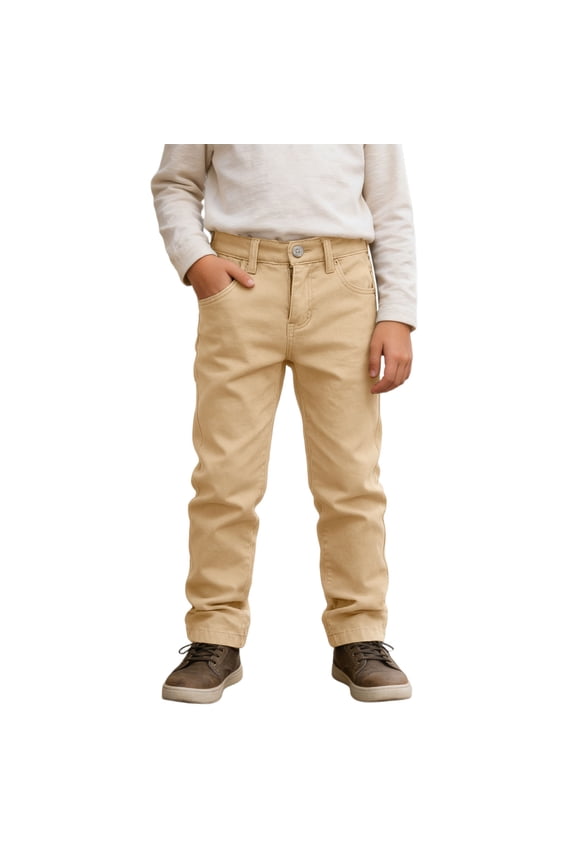 Big Boys Skinny Fit Jeans Stretch Denim Pants Casual Long Trousers, Sizes 7-16