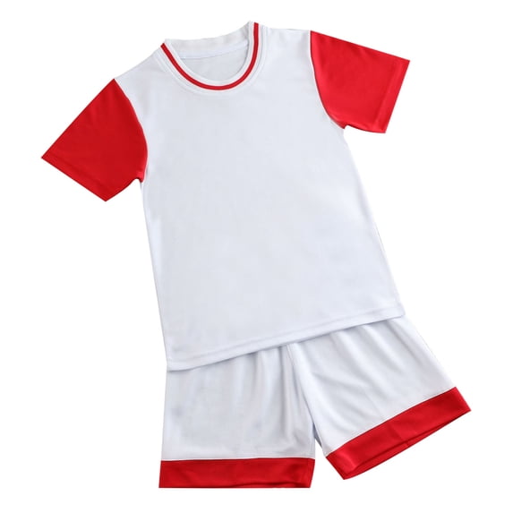Tiijoy Big Boys Summer Clothes Set Athletic Tracksuit Basketball Sports Short Sleeve T Shirt Shorts Set, Sizes 7-10