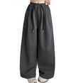 thumbnail image 1 of Tiijoy Big Girl's Baggy Straight Leg Sweatpants High Rise Casual Active Pants Trousers, 1 of 6