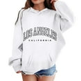 thumbnail image 1 of Tiijoy Big Girl's Hoodie Kid Unisex Los Angeles Pullover Hooded Sweatshirt, Sizes 11-12, 1 of 3