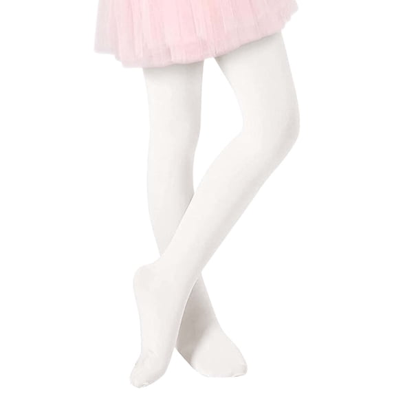 Tiijoy Big Girls Ballet Dance Pantyhose Stretch Breathable Leggings Tights, Sizes 6M-12Y