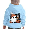 thumbnail image 1 of Tiijoy Big Girls Halloween Hoodie Cartoon Ghost Hooded Sweatshirt, Sizes 11-12, 1 of 5