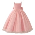 thumbnail image 1 of Tiijoy Big Girls Sleeveless Ruched Tulle Dress Glitter Birthday Party Princess Dress Pageant Gown, Sizes 7-8, 1 of 8