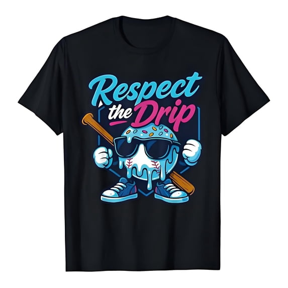 Tiijoy Boys Baseball Graphic Tee Casual Sport Short Sleeve Crew Neck T Shirt, Sizes 2-13