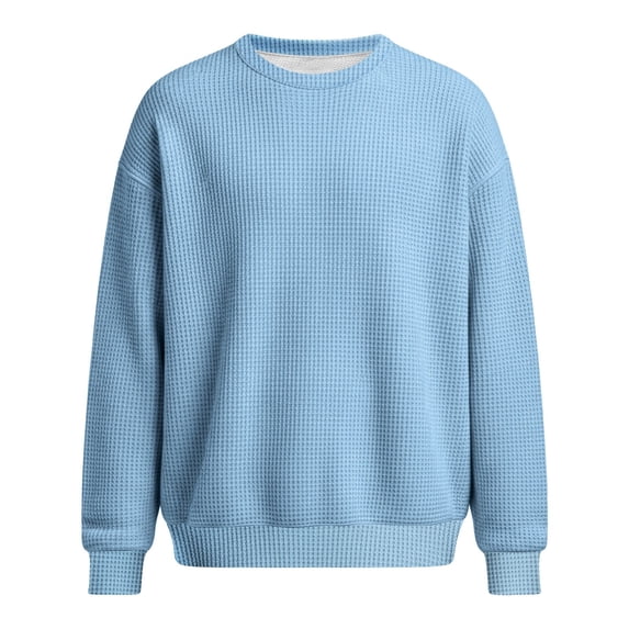 Tiijoy Boys Casual Active Sweatshirt Kids Crew Neck Long Sleeve Pullover Top, Sizes 4-14
