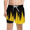 thumbnail image 1 of Tiijoy Boys Compression Liner Athletic Shorts Drawstring Active Shorts, Sizes 2-14, 1 of 3