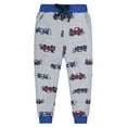 thumbnail image 1 of Tiijoy Boys Dinosaur Print Sweatpants Drawstring Pull-On Sport Jogger Pants, Sizes 7-8, 1 of 3