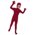 thumbnail image 1 of Tiijoy Boys Girls Full Coverall Jumpsuit Child Solid Tight Hooded Playsuit, Sizes 8-9, 1 of 3