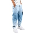 thumbnail image 1 of Tiijoy Boys Gradient Cargo Pants Kids Outdoor Casual Straight Leg Pants, Size 5-16, 1 of 6