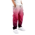 thumbnail image 1 of Tiijoy Boys Gradient Cargo Pants Kids Outdoor Casual Straight Leg Pants, Size 5-16, 1 of 6