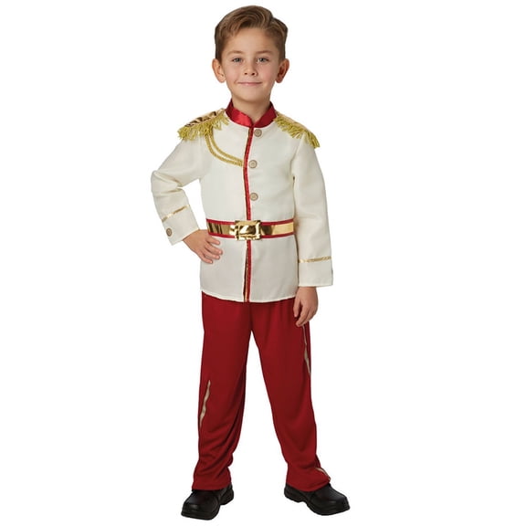 Tiijoy Boys Handsome Prince Co_Stume Performance Long Sleeve Jacket Pants Set, Sizes 5-7