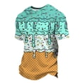 thumbnail image 1 of Tiijoy Boys Ice-Cream Print Short Sleeve T-Shirt Summer Casual Crewneck Tshirt, Sizes 2-12, 1 of 5