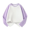 thumbnail image 1 of Tiijoy Boys Long Sleeve Cotton T-Shirt Soft Color Block Raglan Sleeve T Shirt, Sizes 2-10, 1 of 3