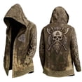 thumbnail image 1 of Tiijoy Boys Cardigan Hooded Coat Kids Halloween Long Jacket, Khaki, Sizes 7-8, 1 of 3