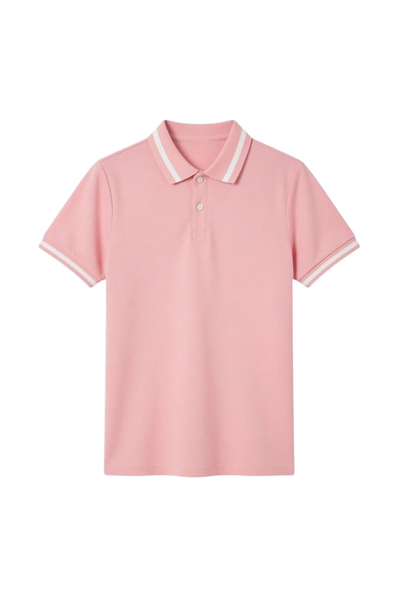 Boys Short Sleeve Polo Shirt School Uniform Shirt Summer Casual Tshirt, Sizes 3-14