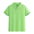thumbnail image 1 of Tiijoy Boys Short Sleeve Polo Shirt School Uniform T-Shirt Unisex Casual Polo, Sizes 3-4, 1 of 3