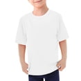 thumbnail image 1 of Tiijoy Boys Short Sleeve Rash Guard Summer Beach UPF50+ Solid Swim Shirt Top, Sizes 3-14, 1 of 8