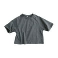 thumbnail image 1 of Tiijoy Boys Striped Short Sleeve T-Shirt Summer Casual Round Neck T Shirt, Sizes 1-7, 1 of 3