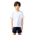 thumbnail image 1 of Tiijoy Boys Summer Athletic Outfits Quick Dry Short Sleeve T-Shirt Shorts Set, Sizes 13-14, 1 of 4