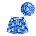 thumbnail image 1 of Tiijoy Boys Swim Trunks Cartoon Whale Print Quick Dry Swim Shorts Swimwear, Sizes 6M-3T, 1 of 5