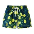 thumbnail image 1 of Tiijoy Boys Swimming Trunks Quick Dry Drawstring Board Shorts Beach Bathing Suit, Sizes 2-8, 1 of 2