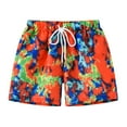 thumbnail image 1 of Tiijoy Boys Swimming Trunks Quick Dry Drawstring Board Shorts Beach Bathing Suit, Sizes 2-8, 1 of 2