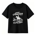 thumbnail image 1 of Tiijoy Cowboy T-Shirt for Boys Graphic Tees Summer Casual Short Sleeve T Shirt, Sizes 2-13, 1 of 3