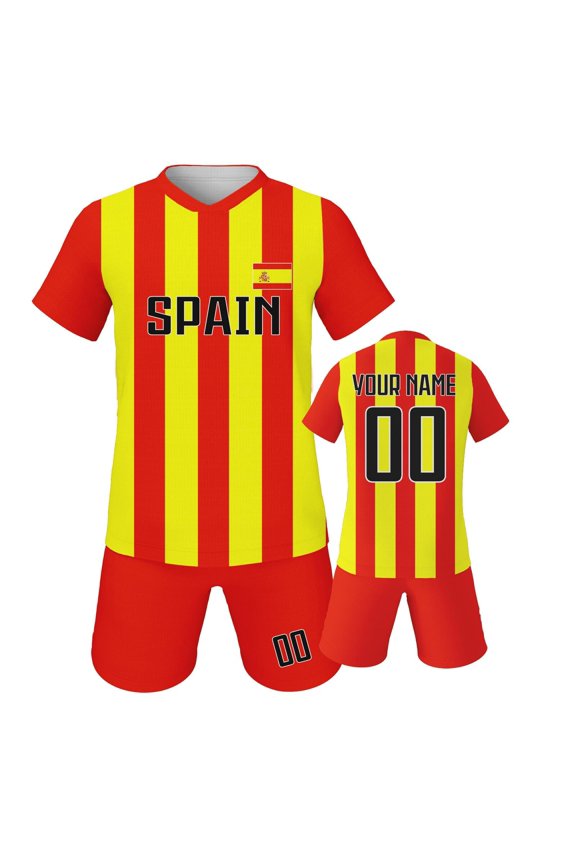 Customized Diy Soccer Uniform for Kids and Adults Shorts Set Sportswear