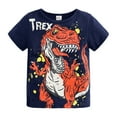 thumbnail image 1 of Tiijoy Dinosaur T Shirt for Boys Casual Short Sleeve T-Shirt Summer Graphic Tee, Sizes 1-7, 1 of 4
