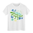 thumbnail image 1 of Tiijoy Easter T-Shirt for Girls Graphic Tee Kids Short Sleeve Round Neck T Shirt, Sizes 3-13, 1 of 3