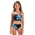 thumbnail image 1 of Tiijoy Girl Bikini Swimsuit Flower Print Spaghetti Strap Bathing Suit Swim Set, Sizes 9-16, 1 of 4