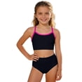 thumbnail image 1 of Tiijoy Girls 2 Piece Bikini Sets Flower Cutout Swimsuit Bathing Suit Swimwear, Sizes 7-16, 1 of 7