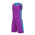 thumbnail image 1 of Tiijoy Girls Basketball Outfits Quick-Dry Tank Top Shorts Set Summer Tracksuit, Sizes 3-17, 1 of 3