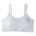 thumbnail image 1 of Tiijoy Girls Cartoon Print Cotton Bra Adjustable Strap Undies Everyday Bra, Sizes 10-12, 1 of 3